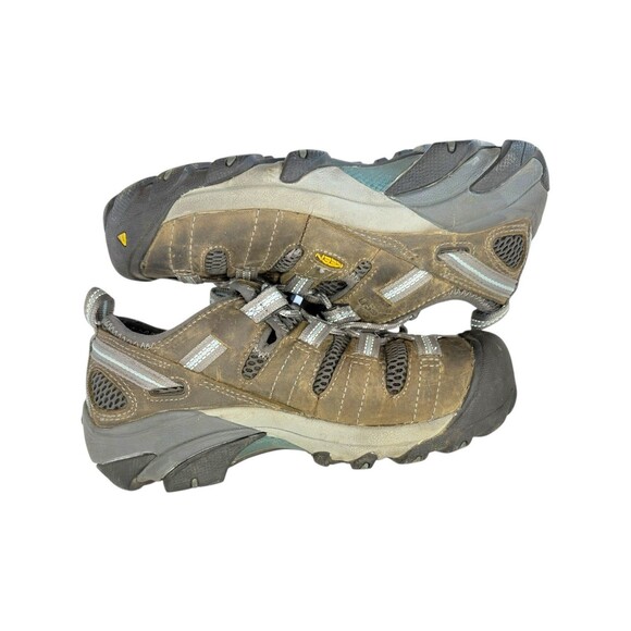 KEEN Women’s Steel Toe Work Shoes Size 6 Leather Slip Resistant Hiking Safety - Picture 6 of 9